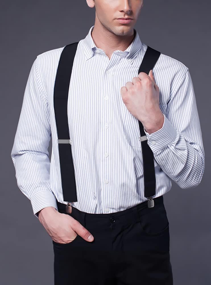 Mens Suspenders X-Back 2