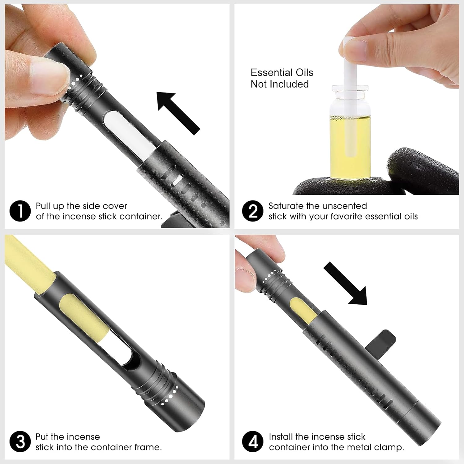 2 Custom Car Vent Diffusers Come with three custom aroma sticks - Image 3