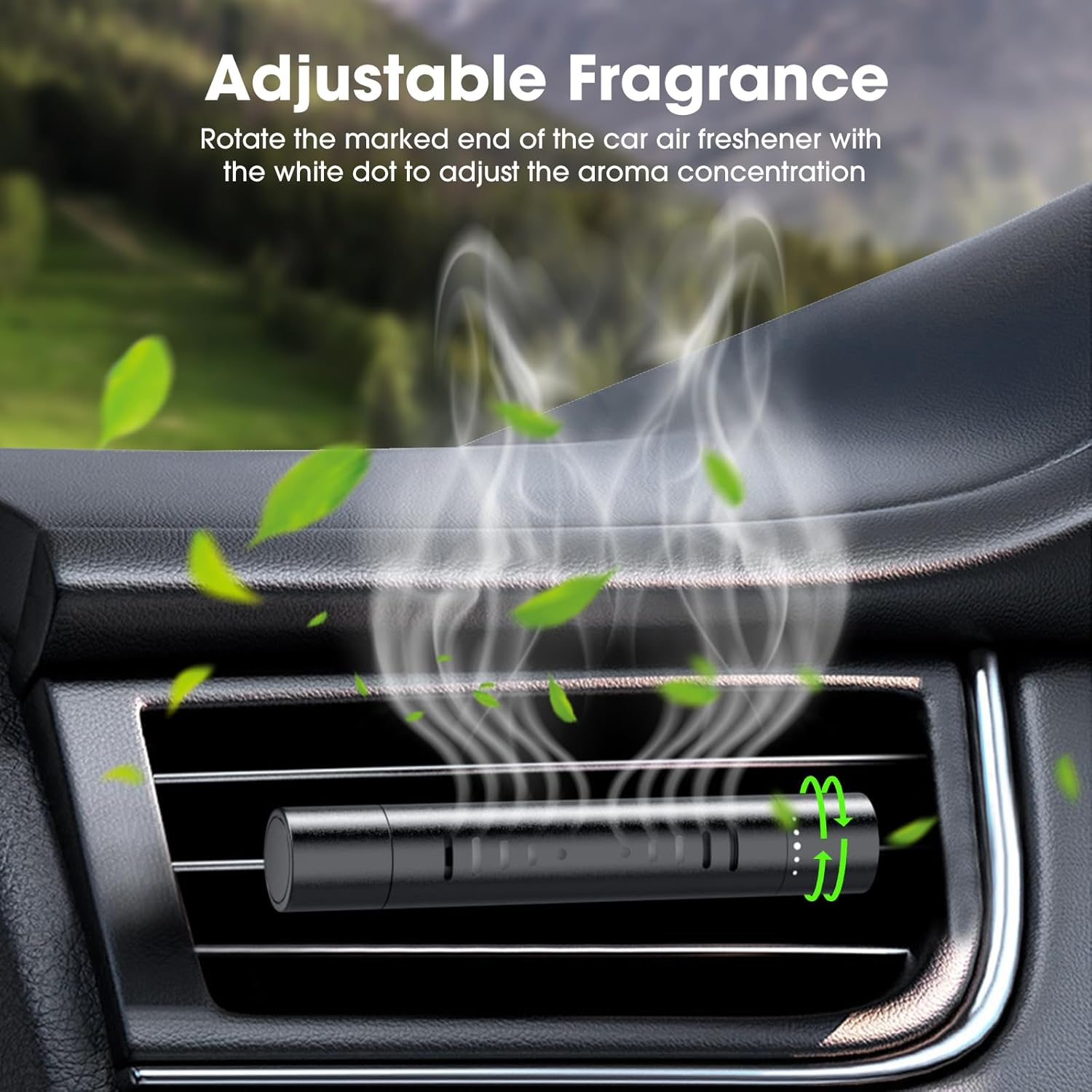 2 Custom Car Vent Diffusers Come with three custom aroma sticks - Image 4