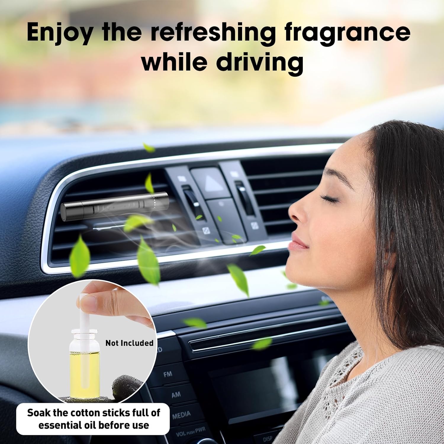 2 Custom Car Vent Diffusers Come with three custom aroma sticks - Image 7