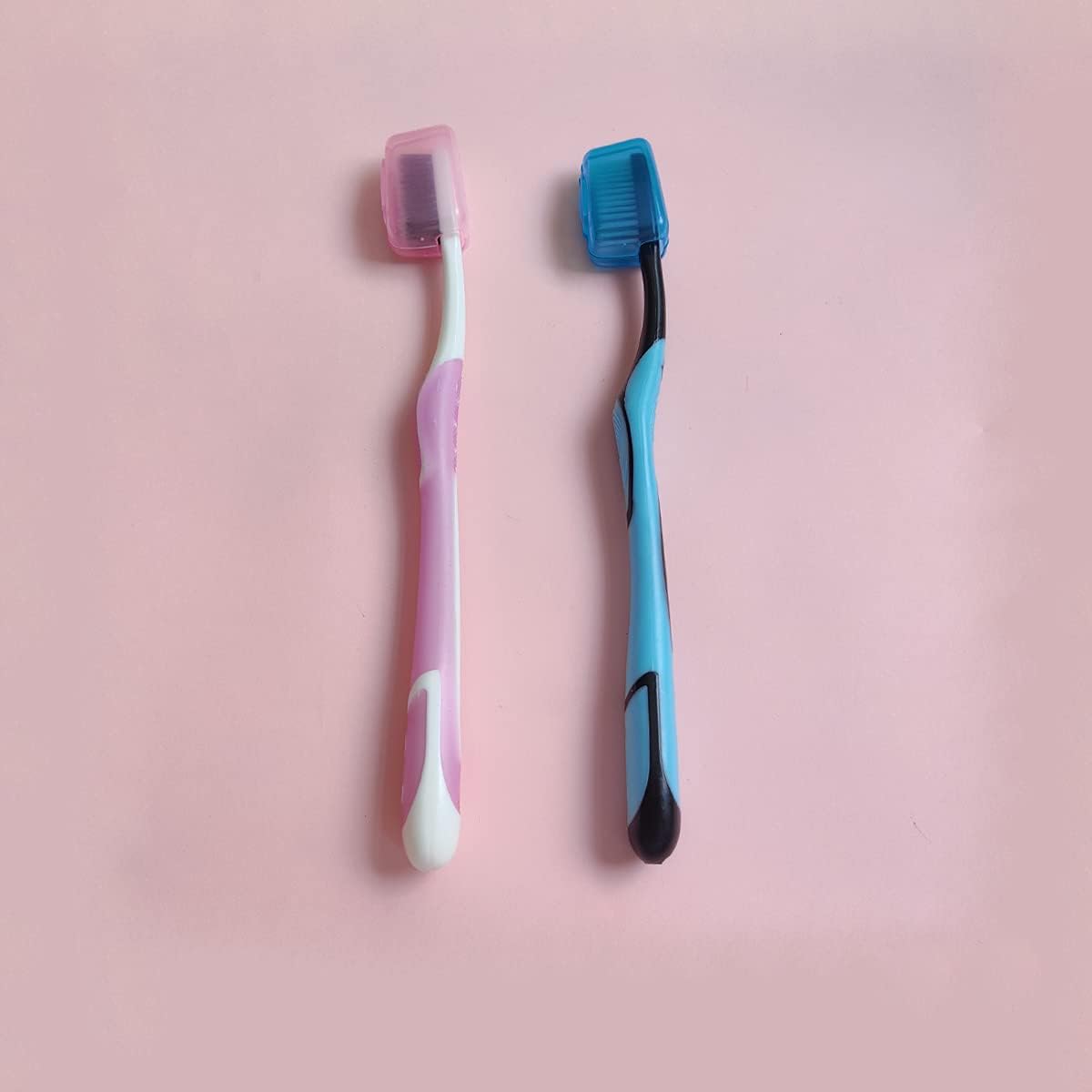 10 Pieces Portable Toothbrush Containers Travel Toothbrush Cap Cover Tooth Brush CapsConvenient for Travel, Home, Office and Hotel Use - Image 3