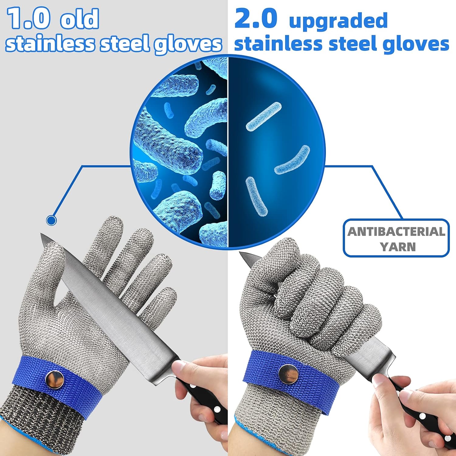 Level 9 Cut Resistant Gloves - Image 2