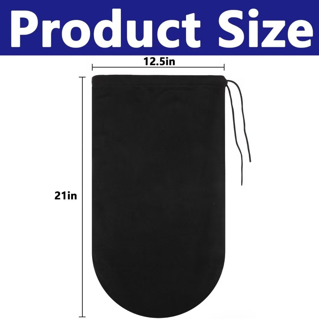 21 x 12.5 Inch Leg Cast Cover- Adjustable Drawstring Foot Cast Sock Cover- Warm Plaster Stocking Protective for Women Men Foot Leg Ankle Protection (1pcs) - Image 2