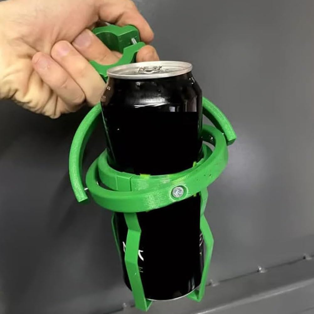 Gyroscopic Cup Holder, Self-Leveling Cup Holder for Motorcycles, Anti-Spill Drink Holder Auto, Balancing Beverage Holder Heavy, Djustable Clip on Hanging Cup Holder for Trucks, Boats, Bicycles(Black) - Image 7
