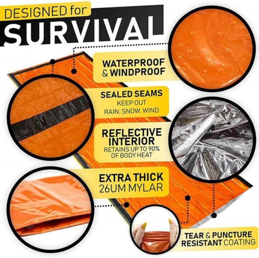 Sierra Madre Emergency Sleeping Bag, 84