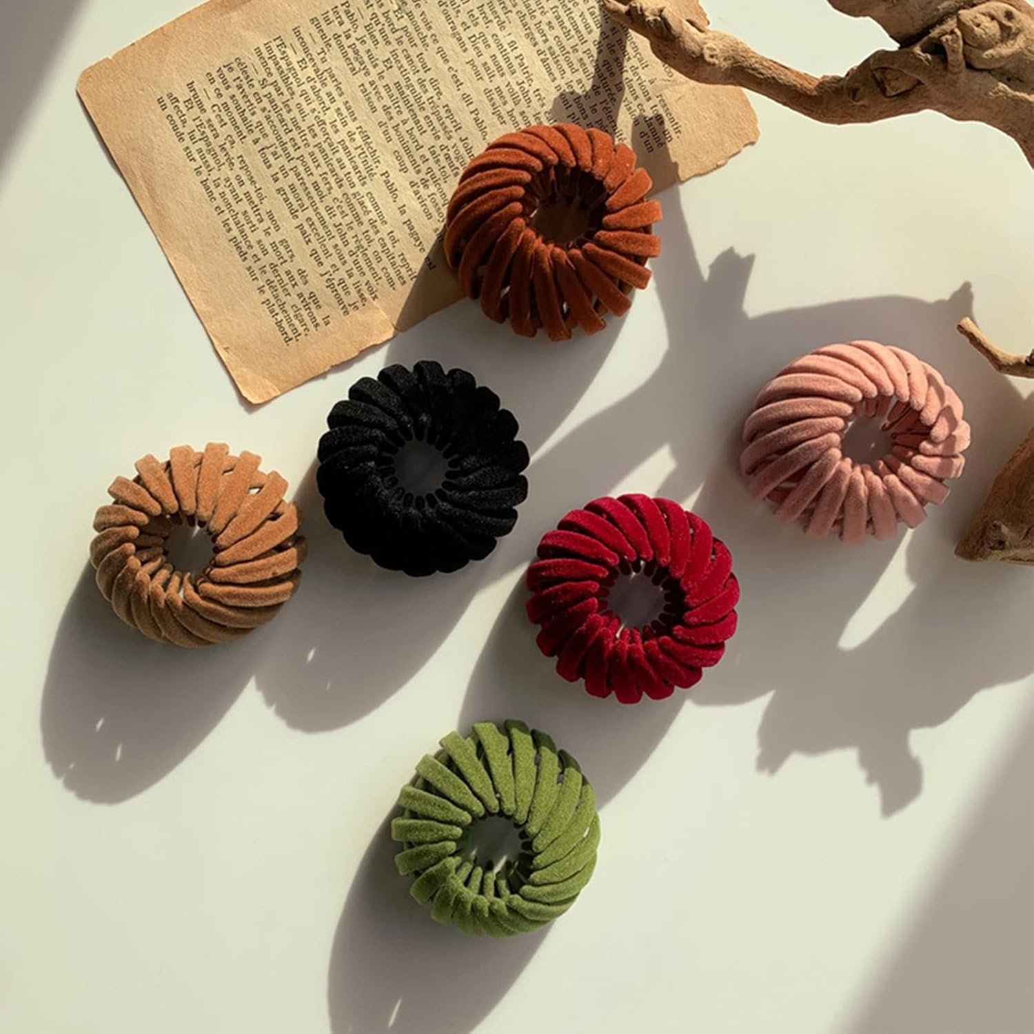 7PCS Birds Nest Hair Clip Holder and Lazy Plate Hairpin for Thin Hair - Image 4