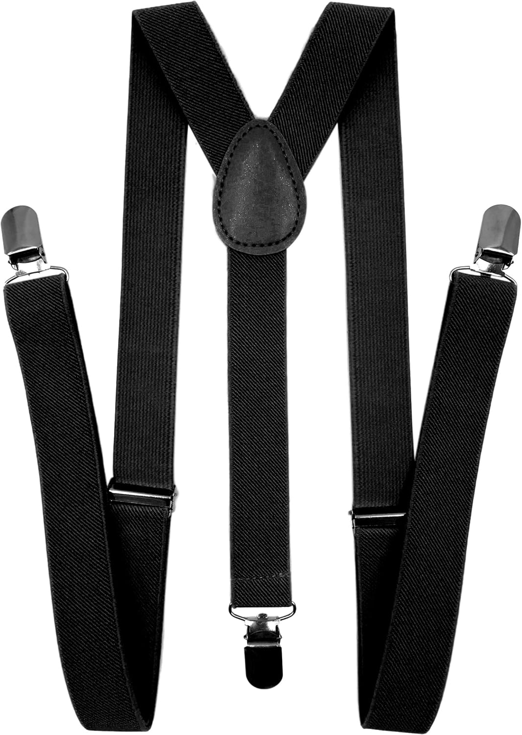 Suspenders for Women and Men | Elastic, Adjustable, Y-Back | Pant Clips, Tuxedo Braces - Image 1