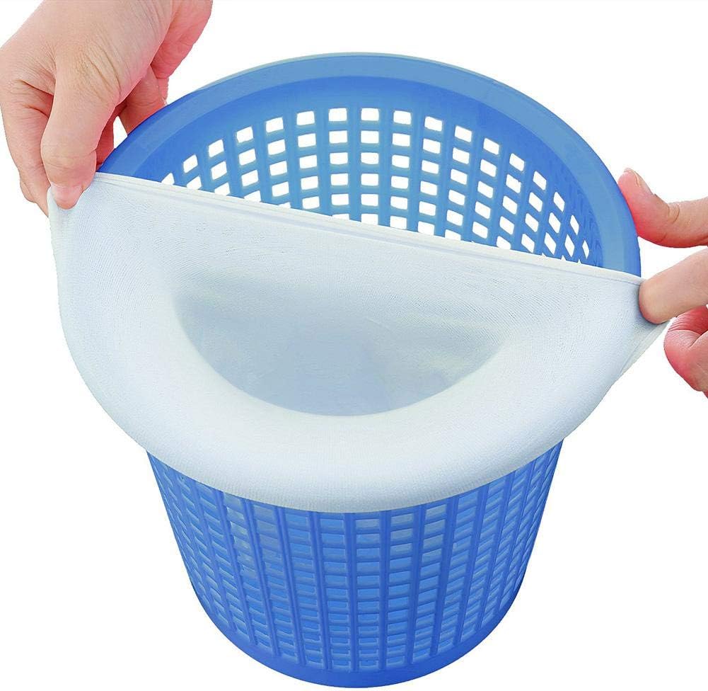 20 Pack Pool Skimmer Socks Fine Mesh Pool Socks fit for Swimming Pool and Spa Pre-Filter Savers Baskets and Skimmers - Image 6