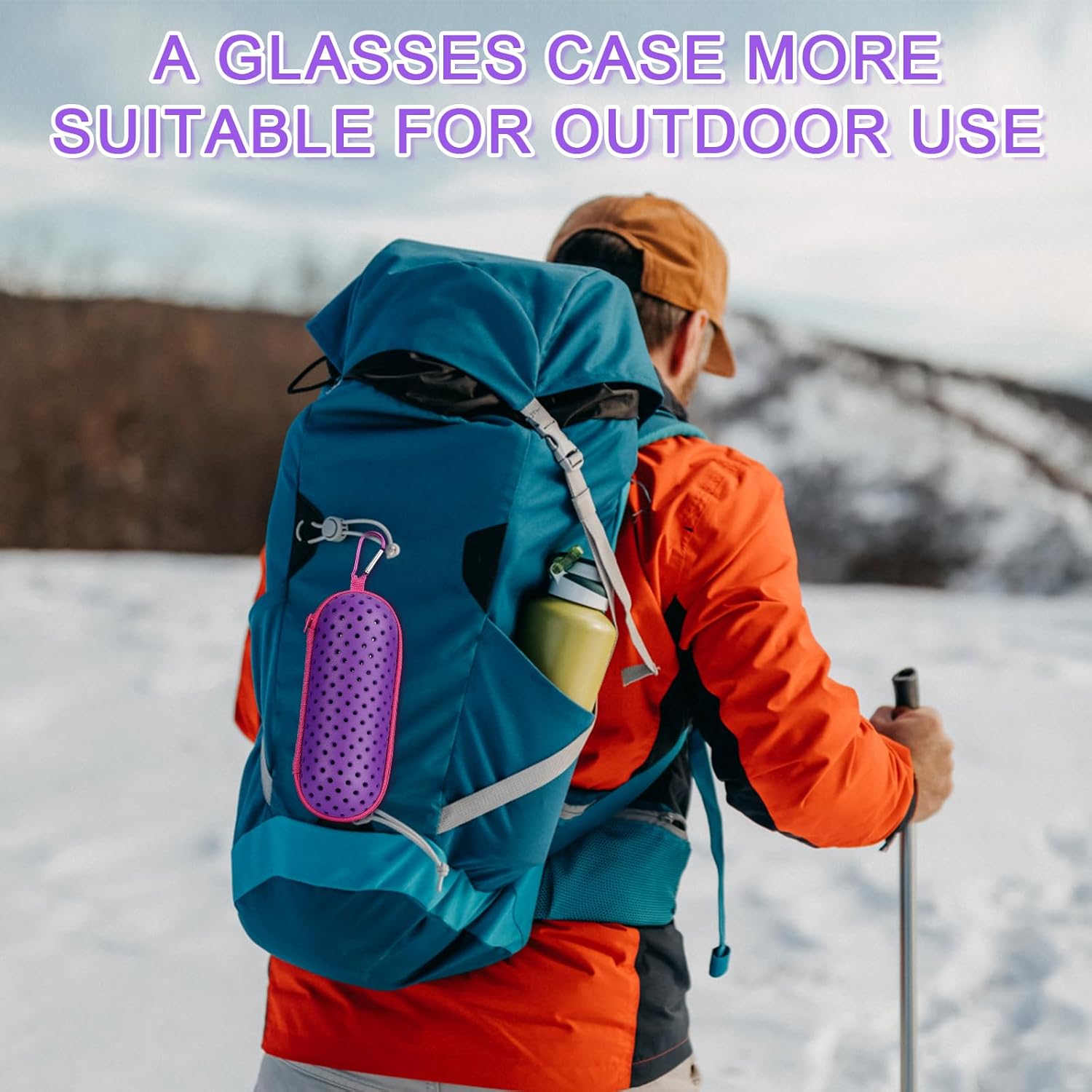 Swim Goggle Case For Swimming Goggles, Protective Cases for Goggles with Clip, Sunglasses, Goggles, Sports - Image 5