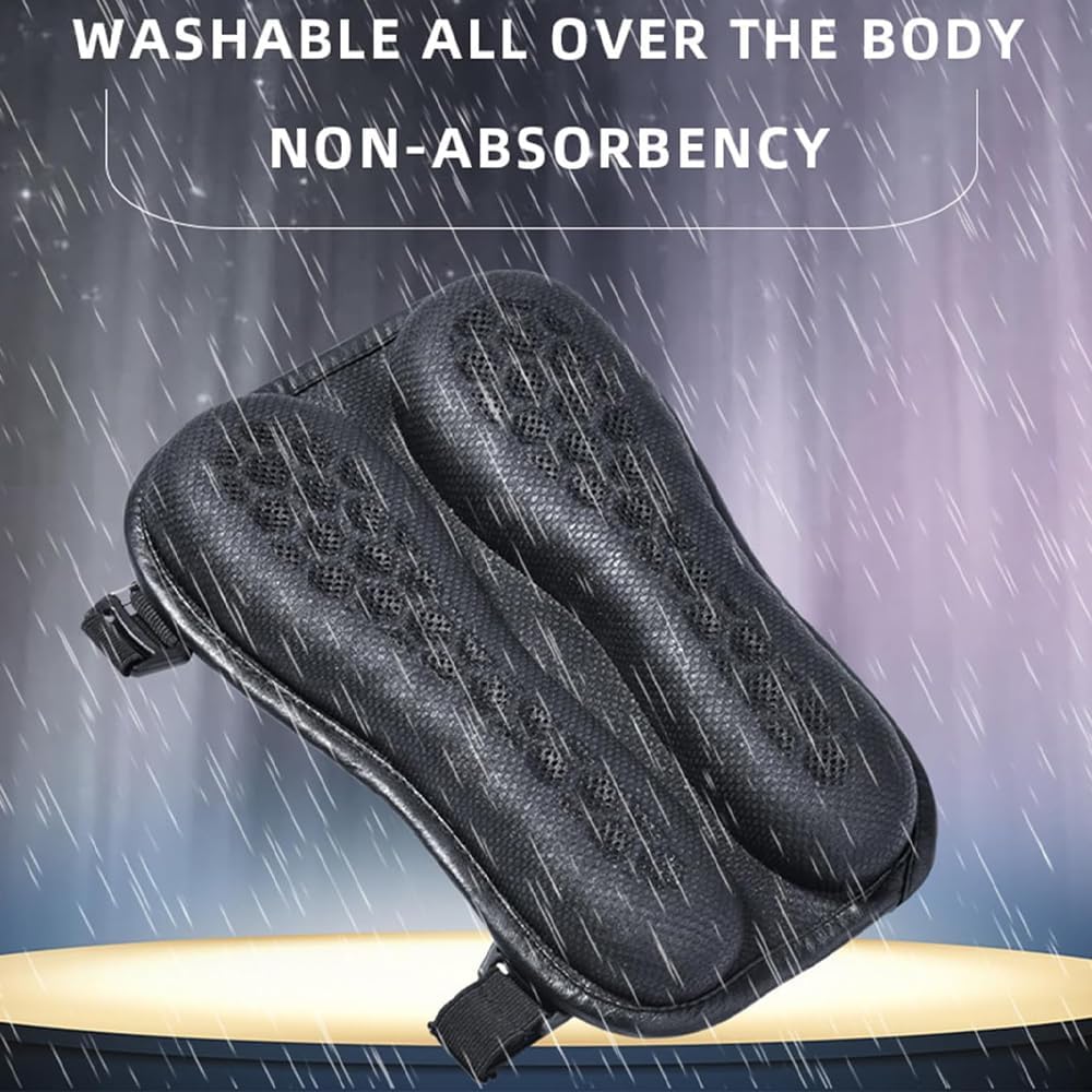 Motorcycle Seat Cushion,Pressure Relief Motorcycle Seat Pad,High Elasticity Gel 3D Honeycomb Structure for Motorbike Long Rides - Image 6
