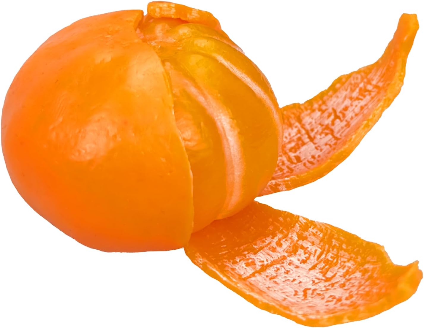 Tangerine Squishies Stress Relief Soft Scented Simulation Orange Fruit Squeeze Toys Cute Birthday Gift Novelty Toy for Kid Adult (Orange) - Image 7