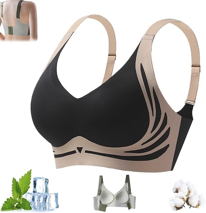 Super Gather Bra - Wireless Push-Up, Soft Comfortable Lift Bra for Everyday and Sports - Women's - Image 1