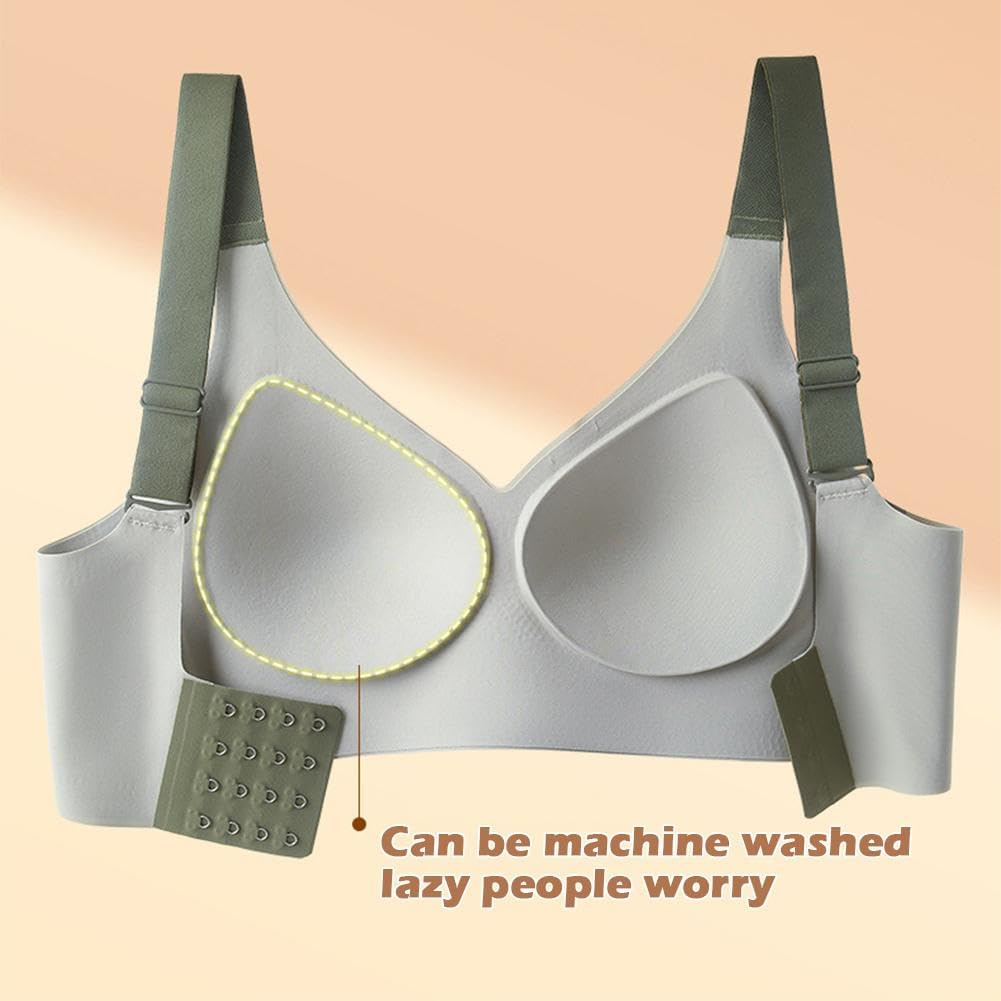 Super Gather Bra - Wireless Push-Up, Soft Comfortable Lift Bra for Everyday and Sports - Women's - Image 7