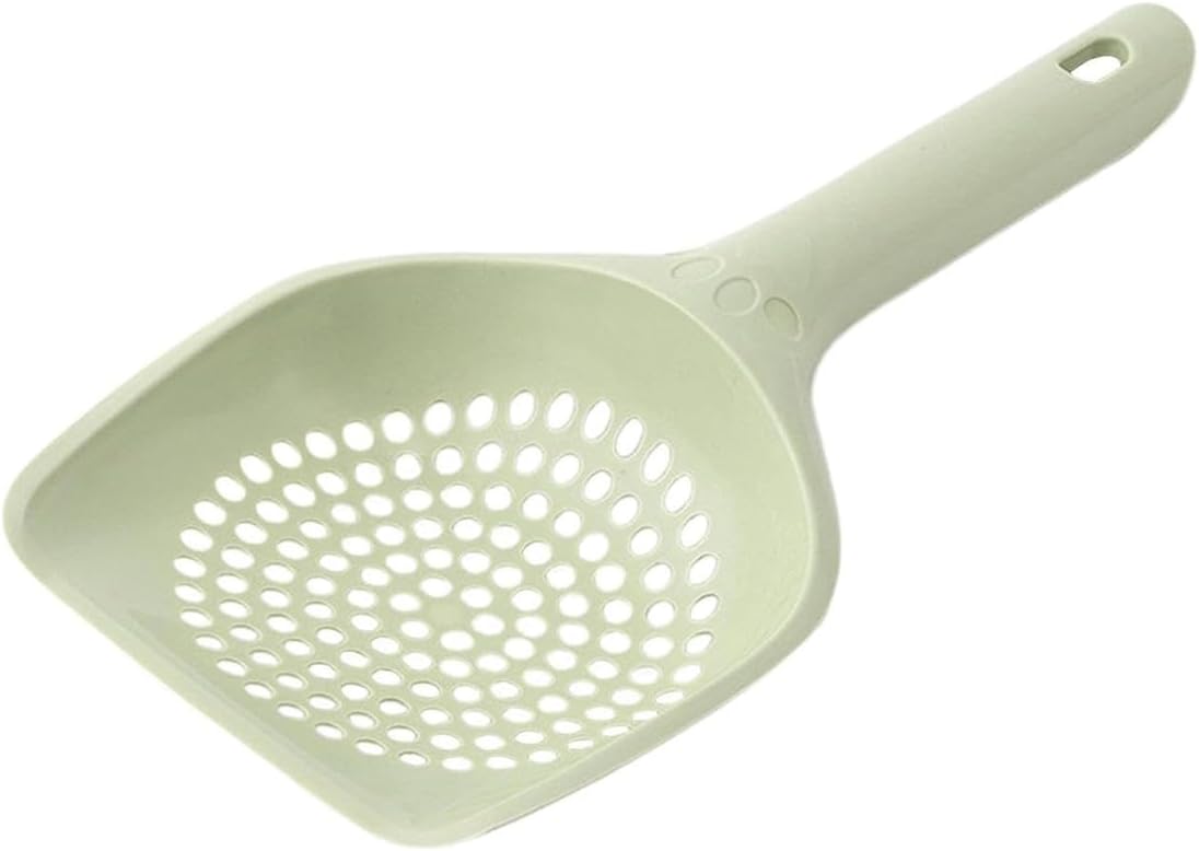 Cat Litter Scoop, Kitten Pooper Lifter, Non Stick Sifter Poop Cleaner Corner Shovel,Cat Feces Scoop, Cat Cleaning Supplies, A Variety Of Colors Available, Durable And Reliable (B) - Image 2