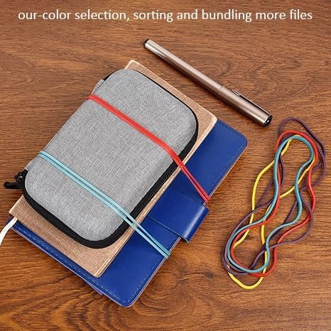 120 Pcs Large Rubber Bands Heavy Duty,7 Inch Extra Long Jumbo Elastic Bands for Home, Kitchen & Office, Industrial Strength in 4 Colors - Image 6