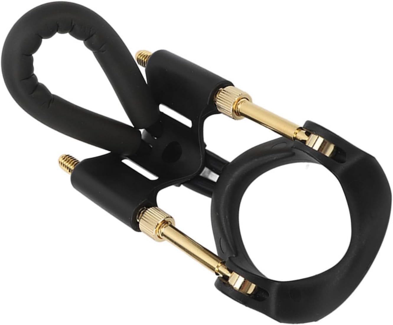 Male Bracket Stretcher, Adjustable Men Support Extender, Effective Stretching Device, Black Gold - Image 6