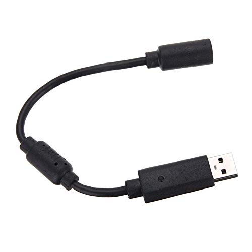 Computer Cables USB Breakaway Cable Cord Adapter for Xbox 360 Wired Gamepad Controller EM88 - (Cable Length Black) - Image 5