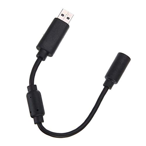 Computer Cables USB Breakaway Cable Cord Adapter for Xbox 360 Wired Gamepad Controller EM88 - (Cable Length Black) - Image 6