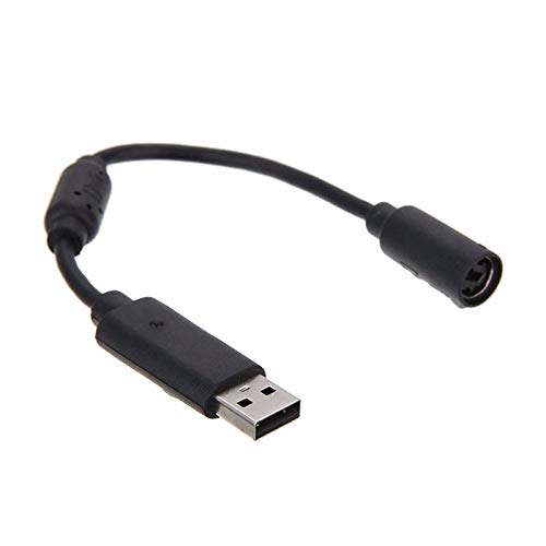 Computer Cables USB Breakaway Cable Cord Adapter for Xbox 360 Wired Gamepad Controller EM88 - (Cable Length Black) - Image 7