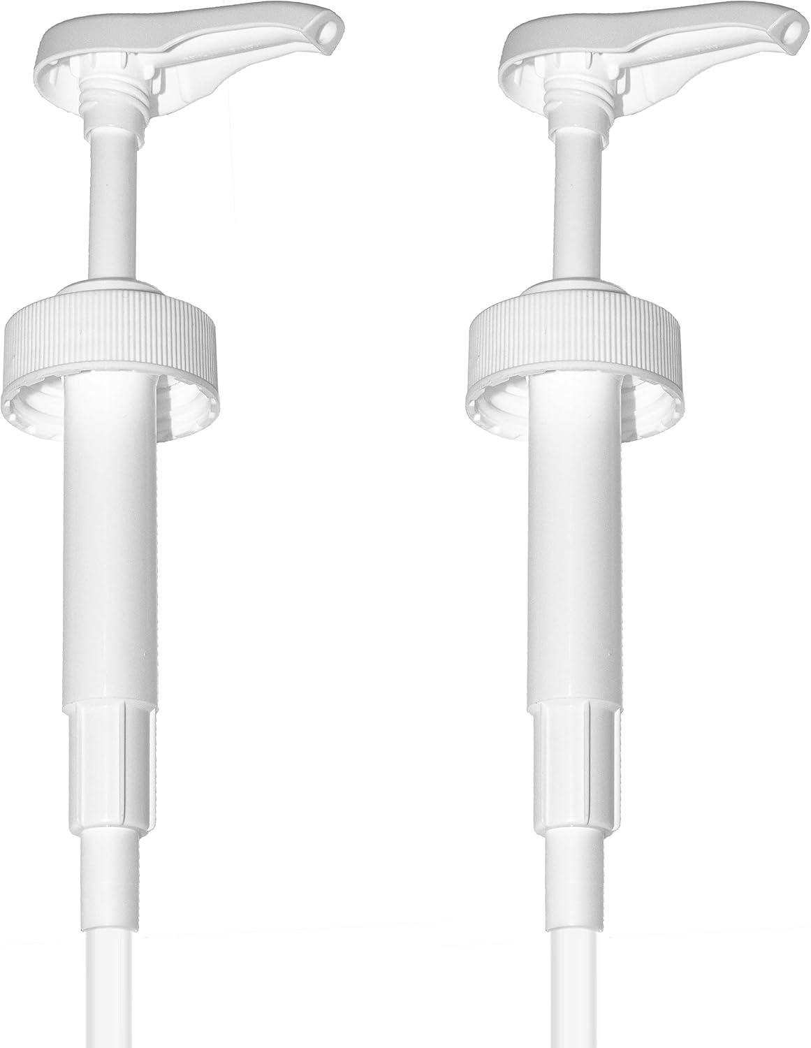 Gallon Pump Dispenser for Glass or Plastic Bottles - Heavy-Duty Leak Proof for Commercial and Household Use - 1 Gallon Jug - Non-BPA (Pack of 2) - Image 1