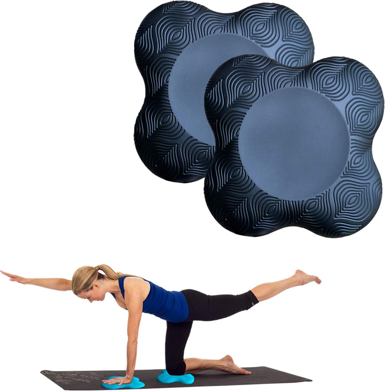 Yoga Knee Pad Cushion Extra Thick for Knees Elbows Wrist Hands Head Foam Yoga Pilates Work Out Kneeling pad - Image 2