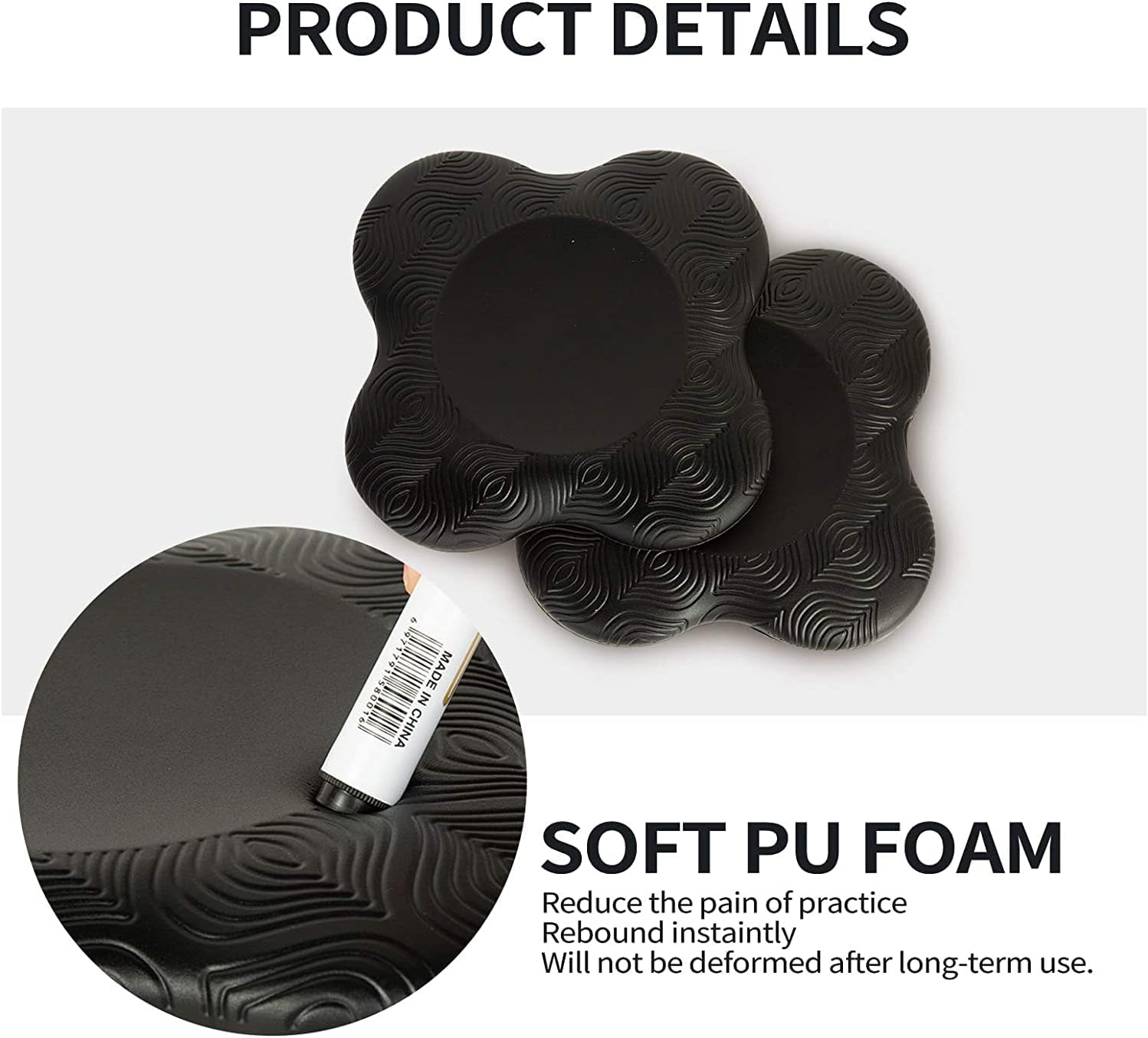 Yoga Knee Pad Cushion Extra Thick for Knees Elbows Wrist Hands Head Foam Yoga Pilates Work Out Kneeling pad - Image 3