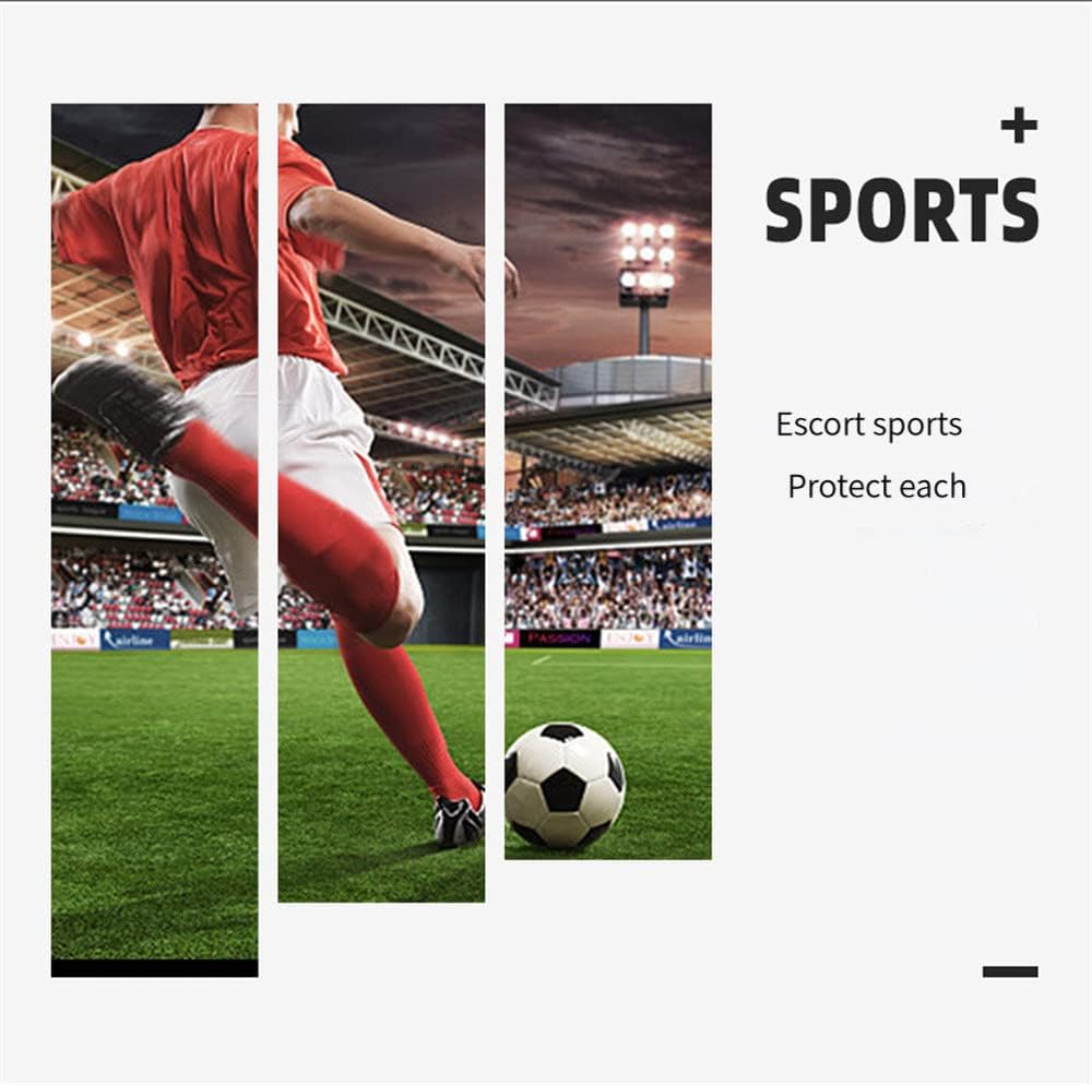 2 Pack Pro Soccer Leg Sleeves Socks/Compression for Calf - over the calf,ootball, baseball, basketball,rugby - Image 2