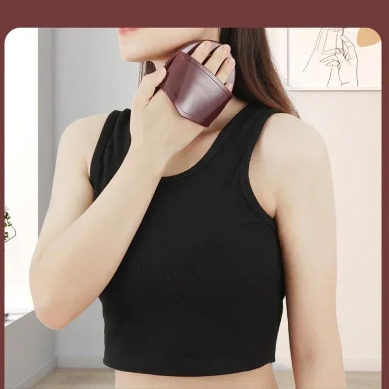 Meridian Massage Brush Calf Neck Waist Massager Abdominal Back Slimming Brush Guasha Scraping Weight Loss Body Massager (2 pc) - Image 3