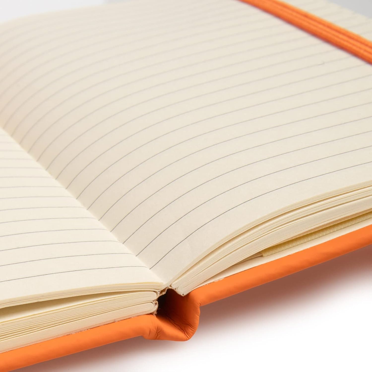 3Pcs Leatherette A6 Journal Writing Notebook Elastic Band Lined Paper School Office Supplies (Blue) - Image 4