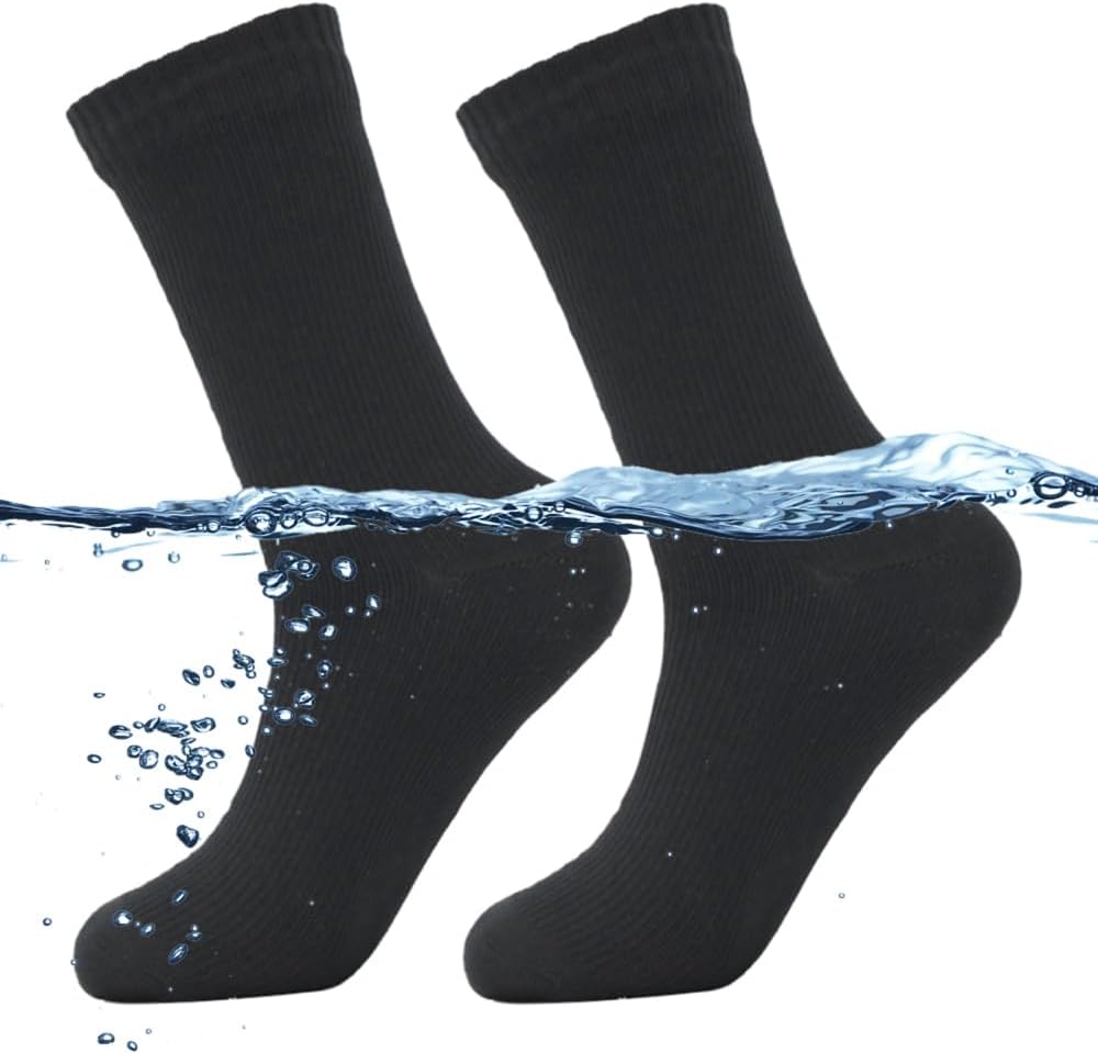 Waterproof Outdoor Adventure Socks for Adults - Breathable Warm and Waterproof Socks for Skiing Water Sports Hiking Cycling - Ideal for Exploring Mountaineering and Riding - Image 1