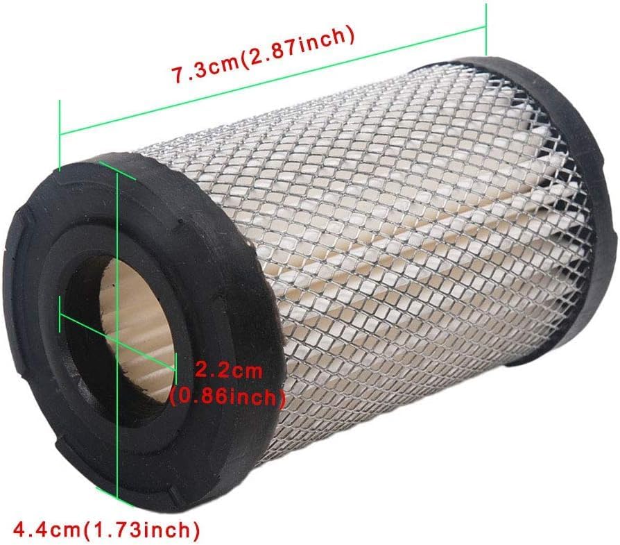 Zewool 3 Pack 100-222 Air Filter Replaces Tecumseh 35066, 63087A, ECV100; Fits Tecumseh ECV100, LEV90, LEV100, LEV115, OVRM60 and TC300, ECV, LEV115, ECV120, H30, 35 & TVS Series Engines - Image 2
