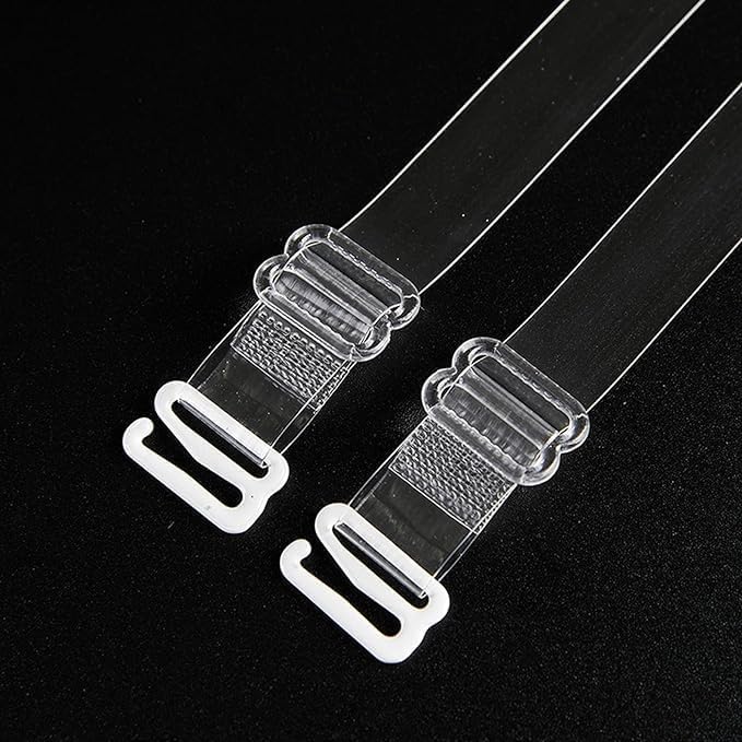 3-Pairs Clear Bra Straps,Invisible Bra Replacement Transparent Bra Straps Multiple Width Removable - Image 7