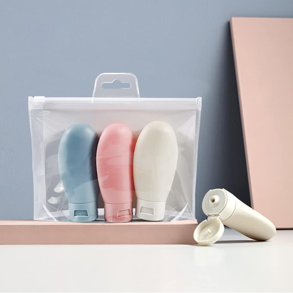 Travel Bottles, 3 PCS Travel Containers for Toiletries, Leak-Proof Refillable Squeezable Travel Bottles Set for Shampoo, Body Wash and Travel - Image 7