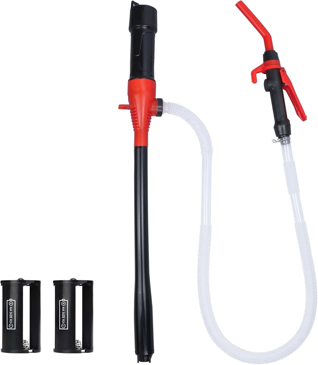Portable Power Siphon Pump for Gas, Battery Operated Fuel Transfer Pump, 3.5GPM Flow, Diesel Oil Extractor - Ideal Gasoline Transfer Pump - Image 1