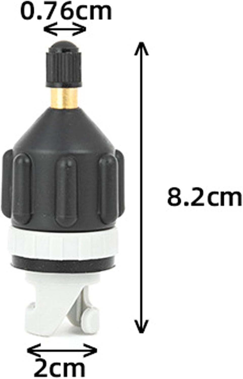 Inflatable SUP Pump Adaptor，Air Pump Converter Air Valve Adapter Sup with Standard Conventional Air Valve Attachment for Stand Up Paddle Board, Inflatable Bed, Inflatable Boat，Kayak - Image 2