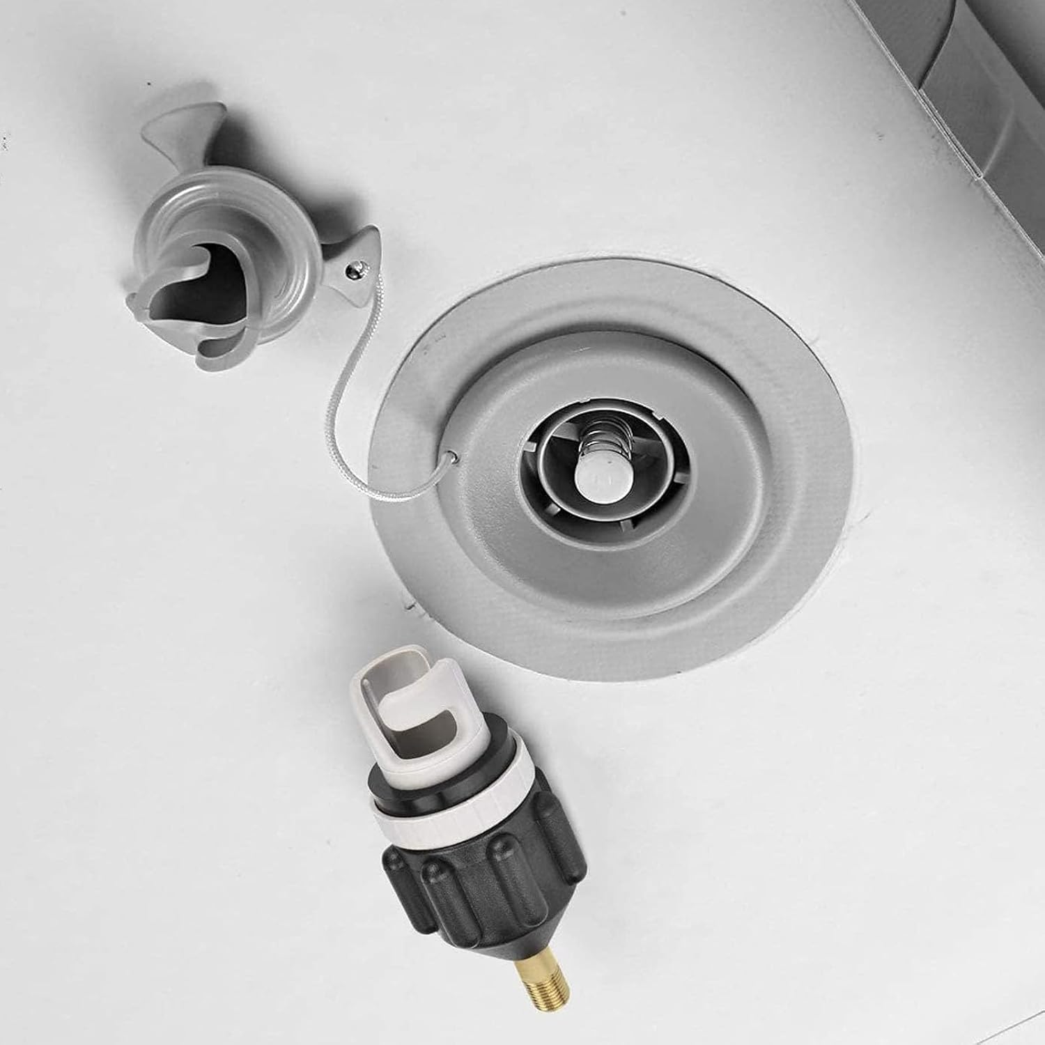 Inflatable SUP Pump Adaptor，Air Pump Converter Air Valve Adapter Sup with Standard Conventional Air Valve Attachment for Stand Up Paddle Board, Inflatable Bed, Inflatable Boat，Kayak - Image 4