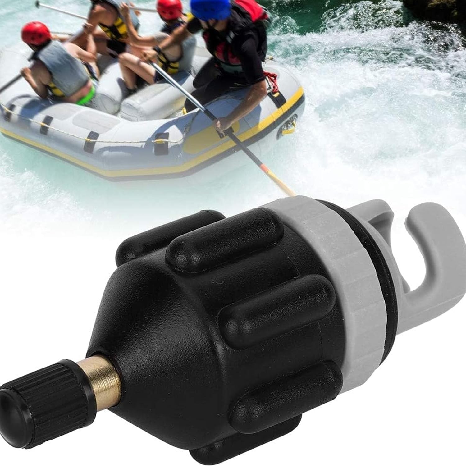 Inflatable SUP Pump Adaptor，Air Pump Converter Air Valve Adapter Sup with Standard Conventional Air Valve Attachment for Stand Up Paddle Board, Inflatable Bed, Inflatable Boat，Kayak - Image 5