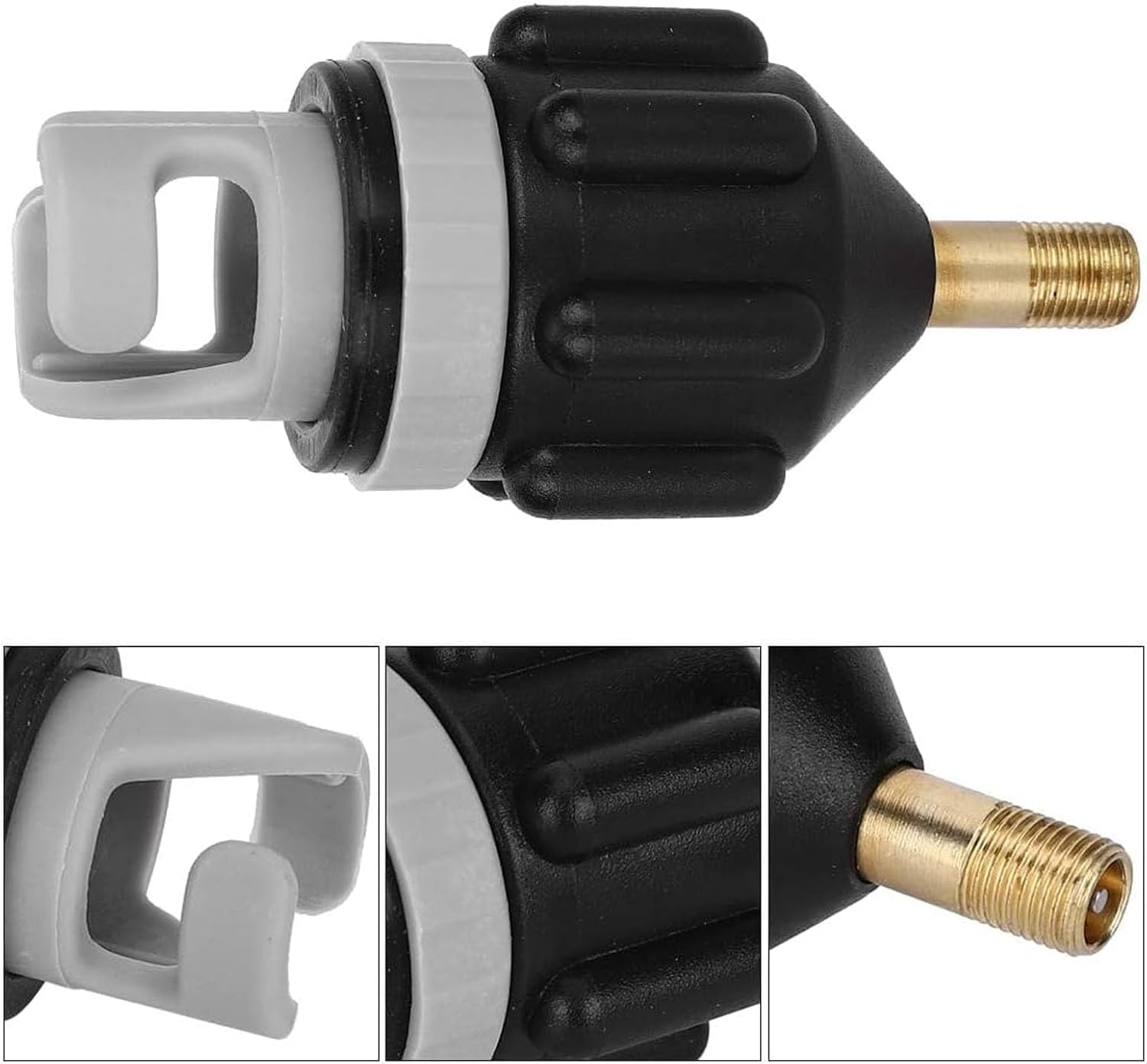 Inflatable SUP Pump Adaptor，Air Pump Converter Air Valve Adapter Sup with Standard Conventional Air Valve Attachment for Stand Up Paddle Board, Inflatable Bed, Inflatable Boat，Kayak - Image 6