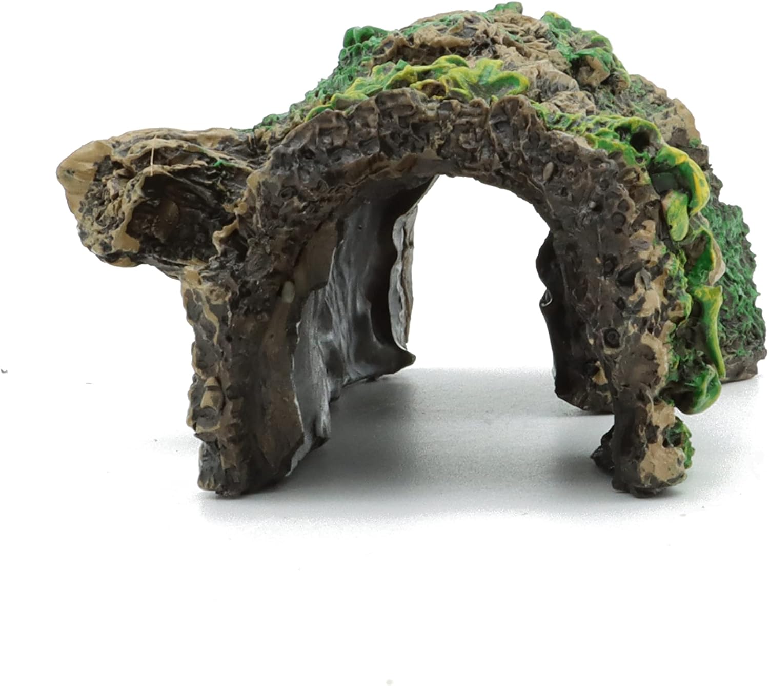 Aquarium Decorations Resin Hollow Tree Trunk Ornament, Bettas House Cave Wood House Decor for Fish Tank (HS-SP207) - Image 4