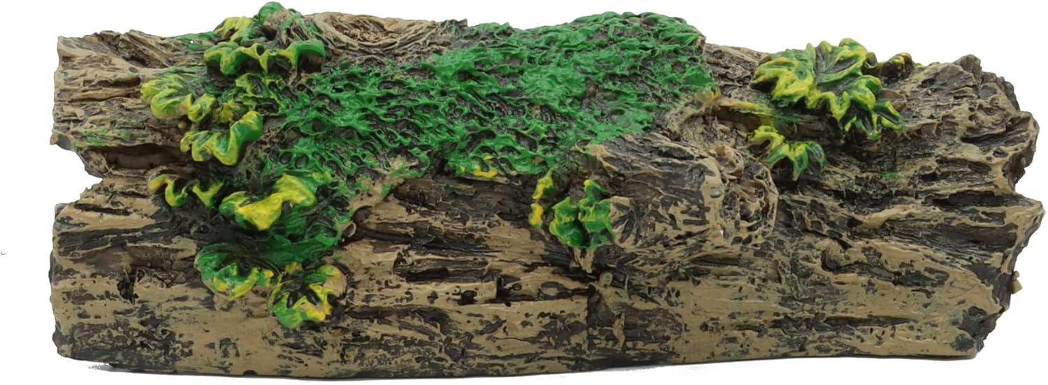 Aquarium Decorations Resin Hollow Tree Trunk Ornament, Bettas House Cave Wood House Decor for Fish Tank (HS-SP207) - Image 5