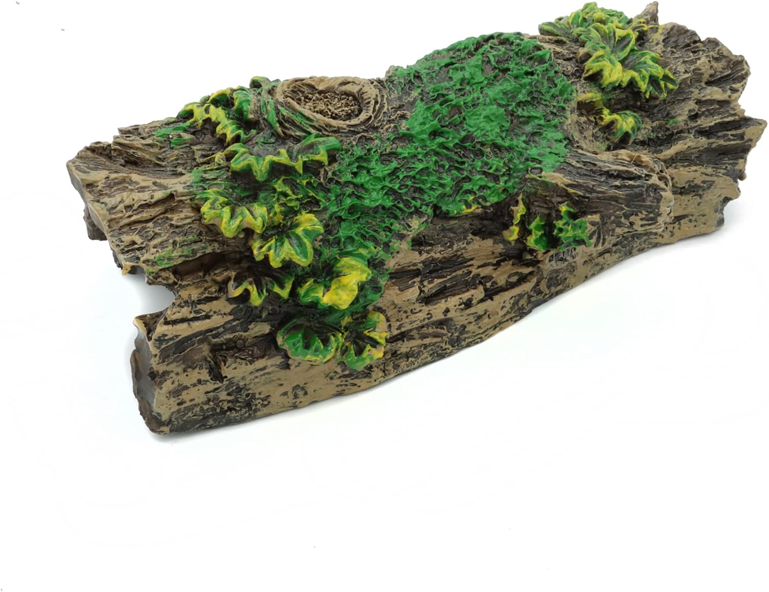 Aquarium Decorations Resin Hollow Tree Trunk Ornament, Bettas House Cave Wood House Decor for Fish Tank (HS-SP207) - Image 6