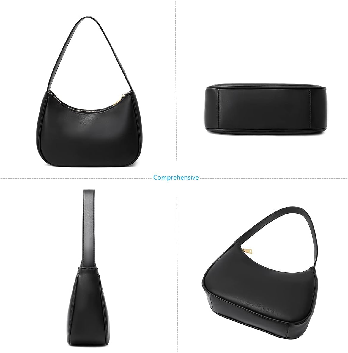 Women's Wandering Elegant Sports Fashion Leisure Hobo Tote Handbag - Image 4