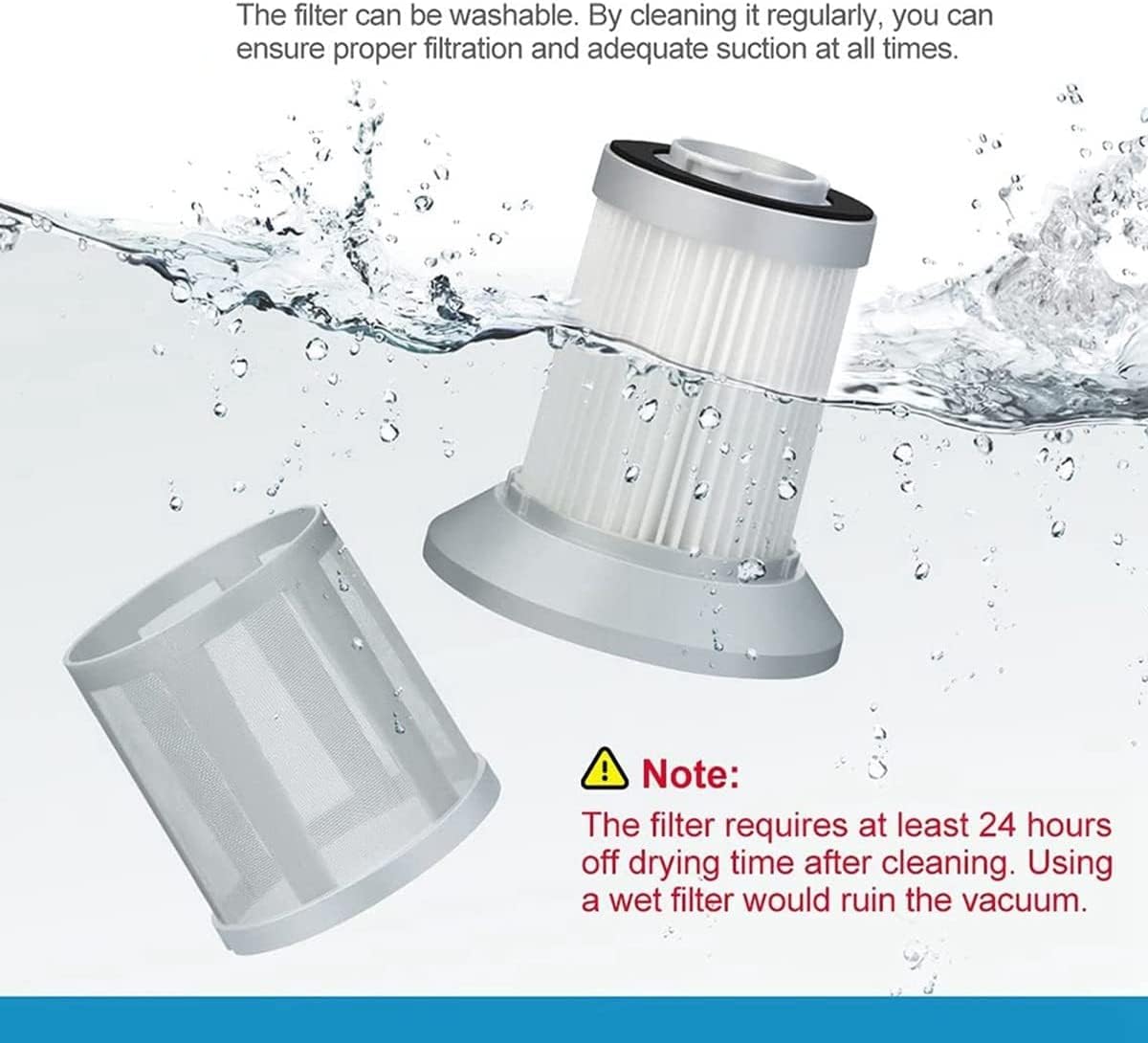 Replacement Filters Compatible With Bissell 2156A, 1665, 16652, 1665W Zing Vacuum-Cleaner, Replace 1613056, 2-Pack - Image 3