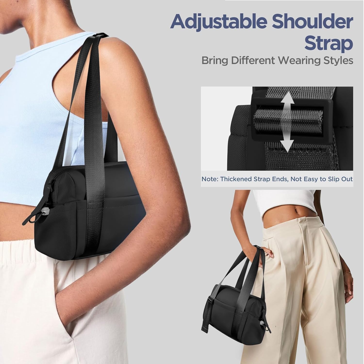 Mini Gym Bag for Women Girls Small Gym Tote Bag with Wet Compartment Waterproof Travel Duffle Bag Cute Workout Sport Bag - Image 3