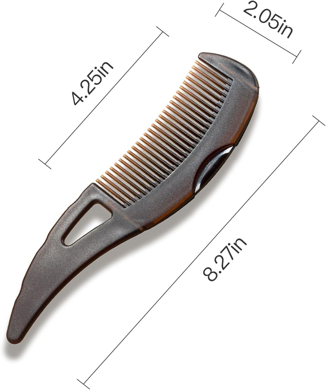 Dandruff Comb with Self-Cleaning Hollow Teeth & Massage Handle - Scalp Detox Comb for Flakes, Oil Removal - Dandruff Scalp Hair Combs for Women/Men/Kids - Image 6