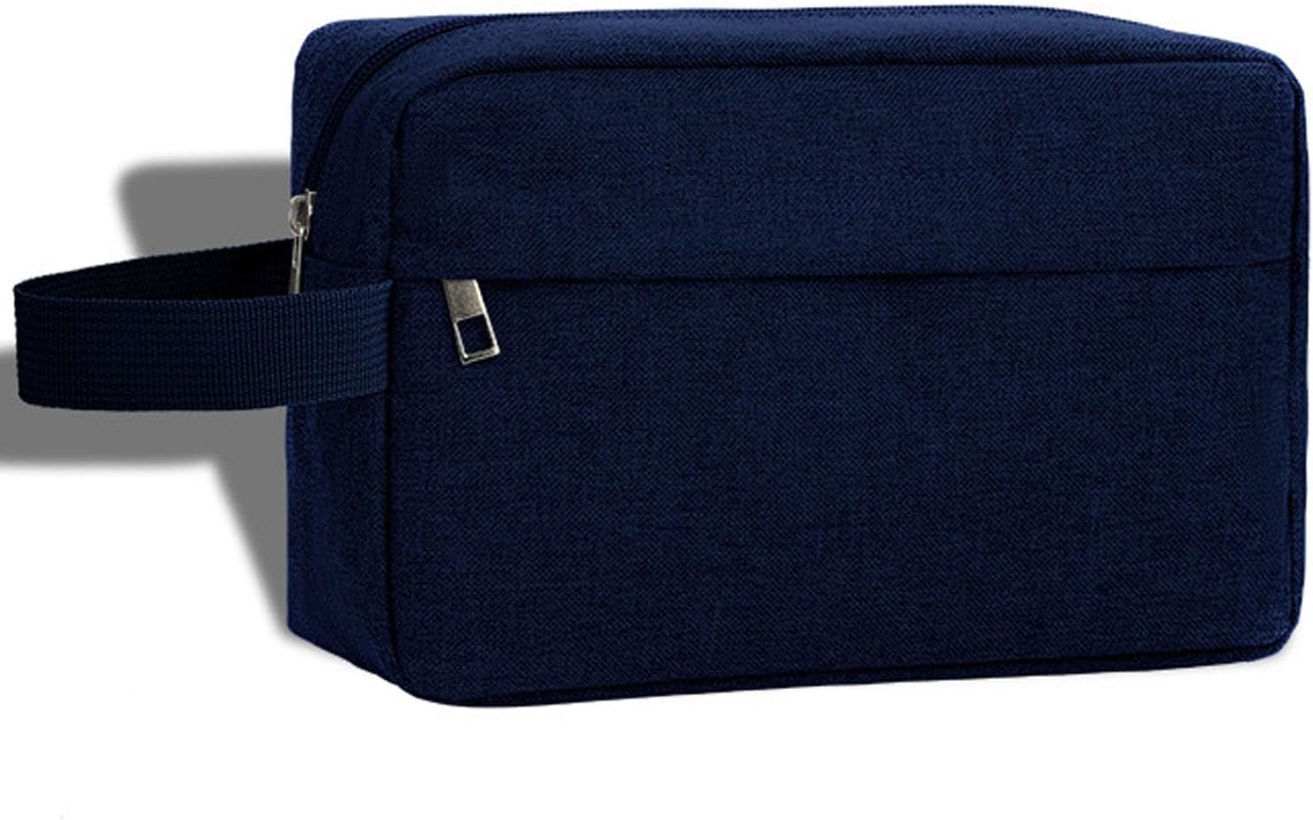 Toiletry Bag for Men,  Travel Shaving Bag Dopp Kit Water-Resistant Cosmetic Bag Travel Organizer for Toiletries Accessories (Navy Blue) - Image 1