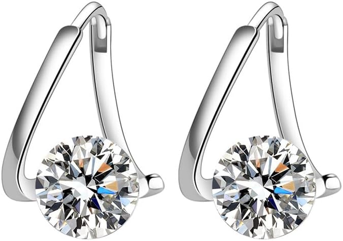 2 Pairs Flysmus Halolux Lymphvity Germanium Earrings,Magnetotherapy Earrings,Lymphatic Acupuncture Earrings,Lymph Drainage Earrings Jewelry for Women, Metal Crystal Garnet Copper Rhinestone - Image 3