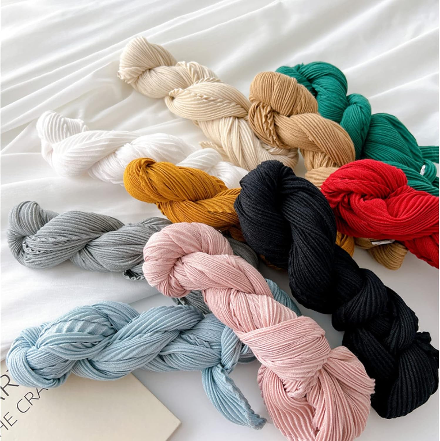 Crinkle Solid Color Cotton Hemp Small Square Scarfs Silk Scarf,Female Four Seasons Thin Wrap Scarf Head Shawl - Image 4