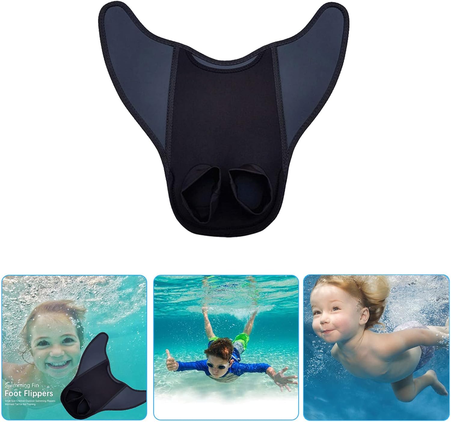 Mermaid Monofin, Mermaid Tails Kid and Adult Sizes, Swimming Flipper, Swimsuit Accessory, Queue De Sirene Enfant, Rubber Swimming Training Aid - Image 3