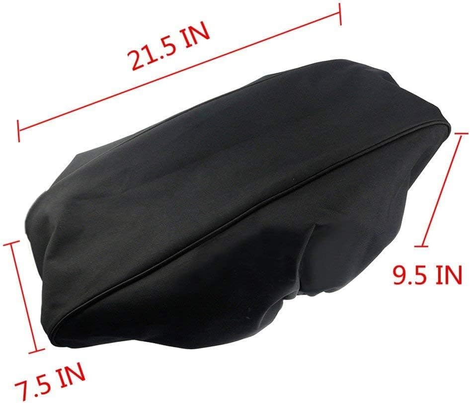 Winch Cover, Heavy Duty Waterproof Dust-Proof Winch Protection Cover, Ideal for Electric Winches 8500-17500 lbs, Indoor/Outdoor (21.5” x 9.5” x 7.5”) - Black - Image 2